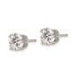 Pure Fire 14kt. White Gold 2ctw. Diamond 4-Prong Earrings - image 2