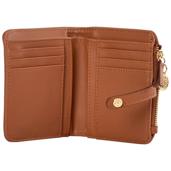 Womens Nannette Lepore Leza Bifold Wallet - Hazelnut