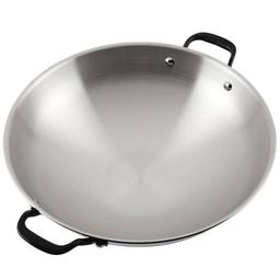 KitchenAid® 15in. 5-Ply Clad Stainless Steel Wok