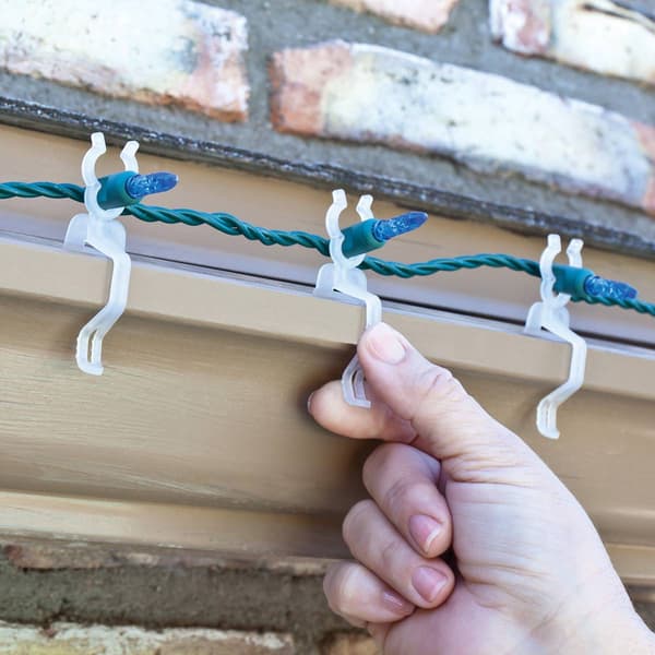 Northlight Seasonal 300ct. Clear Universal Christmas Light Clips
