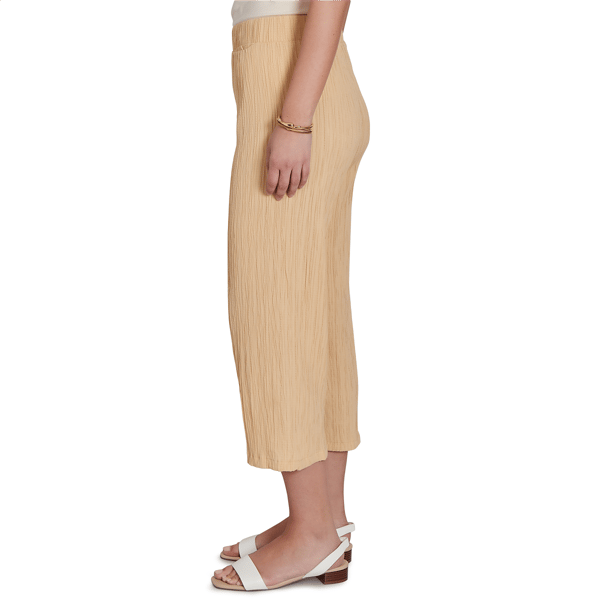 Womens Emaline Verde Grove II Pull On Wide Leg Capris