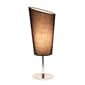 Simple Designs Mini Chrome Mini Table Lamp w/Angled Fabric Shade - image 1