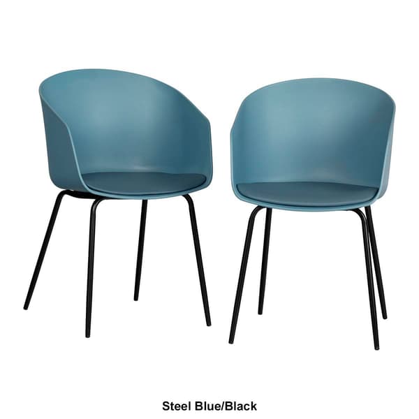 South Shore Flam Dining Chairs - Set of 2