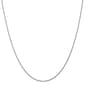 Unisex Gold Classics&#40;tm&#41; 1mm. White Diamond Cut Spiga 14in. Necklace - image 1