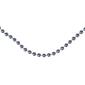 Northlight Seasonal Sky Blue Beaded Christmas Garland - image 1