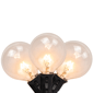 Northlight 9ft. ClearG50 Globe Christmas Light Set - image 6