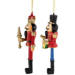 Northlight 2pk. Nutcracker King & Soldier Christmas Ornaments
