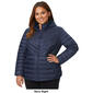 Plus Size 32 Degrees Packable Jacket with Faux Fur Collar - image 6