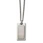 Mens Gentlemen's Classics&#40;tm&#41; Polished Stainless Steel Necklace - image 1