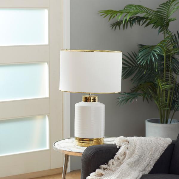 9th & Pike® Cosmo Living Gold Traditional Table Lamp