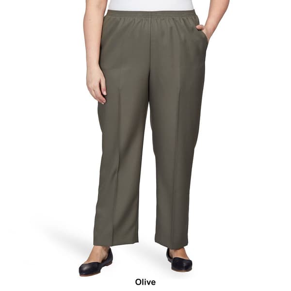 Plus Size Alfred Dunner Classics Proportioned Casual Pants-Short