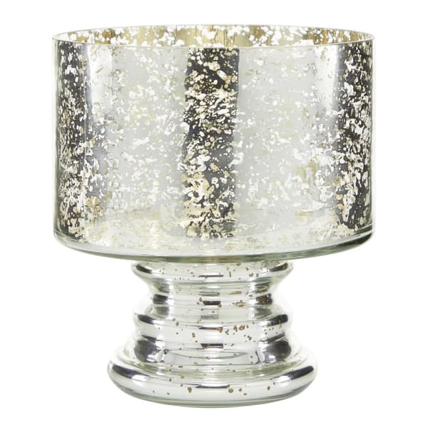 9th & Pike&#174; Clear Glass Contemporary Candle Holder