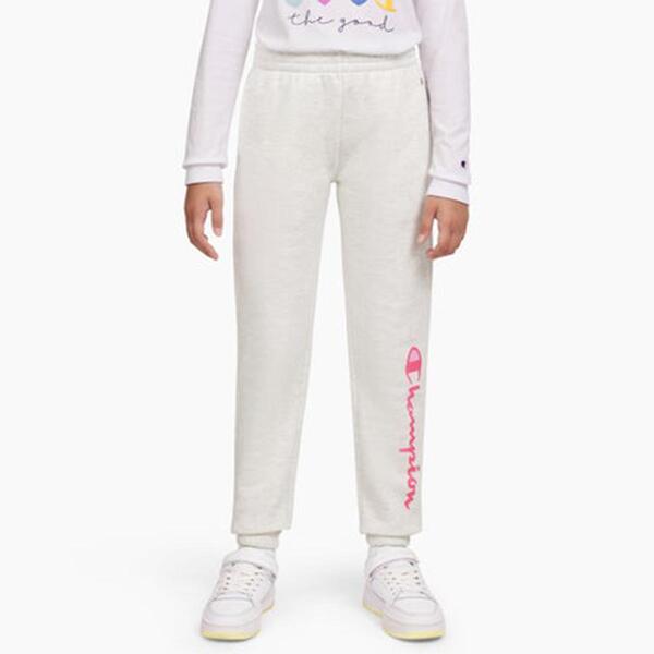 Girls &#40;7-16&#41; Champion&#40;R&#41; Signature Logo Sweatpants - image 