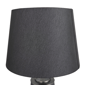 9th & Pike® Modern Black Cement Stone Table Lamp - image 6