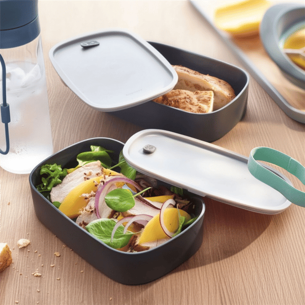 BergHOFF Leo 3pc. Dual Bento Box Set with Strap