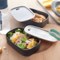 BergHOFF Leo 3pc. Dual Bento Box Set with Strap - image 2