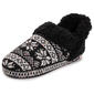 Womens MUK LUKS® Magdalena Slippers - Black Cable - image 9