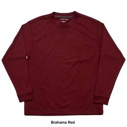 Mens Preswick & Moore Long Sleeve V-Notch Sleep Shirt