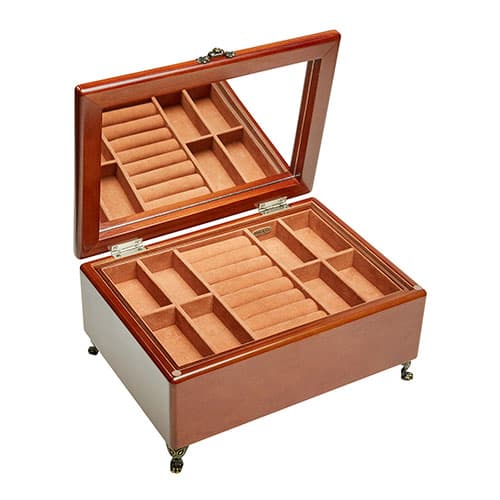 Mele & Co. Kinsley Wooden Jewelry Box