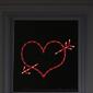 Northlight Seasonal 17in. Valentine&#39;&#39;s Day Heart Window Décor - image 3