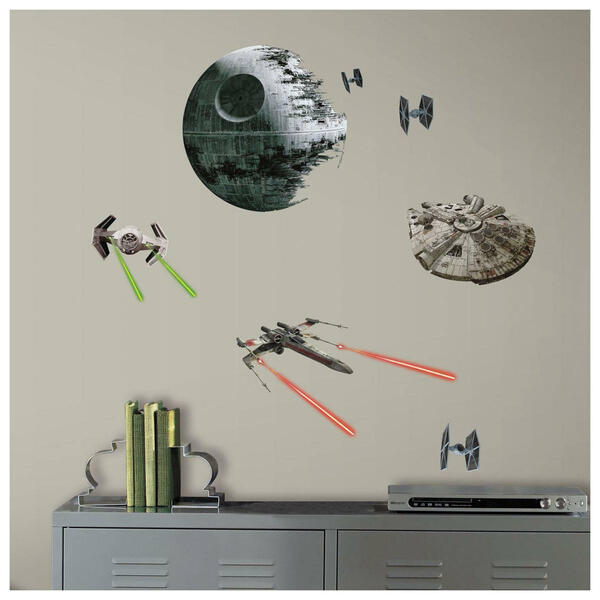 RoomMates&#40;R&#41; Star Wars&#40;R&#41; Spaceships Peel & Stick Wall Decals - image 