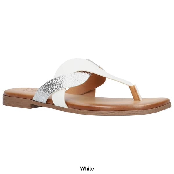 Womens Easy Street Abriana Tuscany Thong Sandals