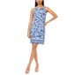 Womens MSK Sleeveless Keyhole Back Floral Shift Dress - image 3