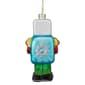 Northlight Seasonal 4.75in. Glass Robot Christmas Ornament - image 5