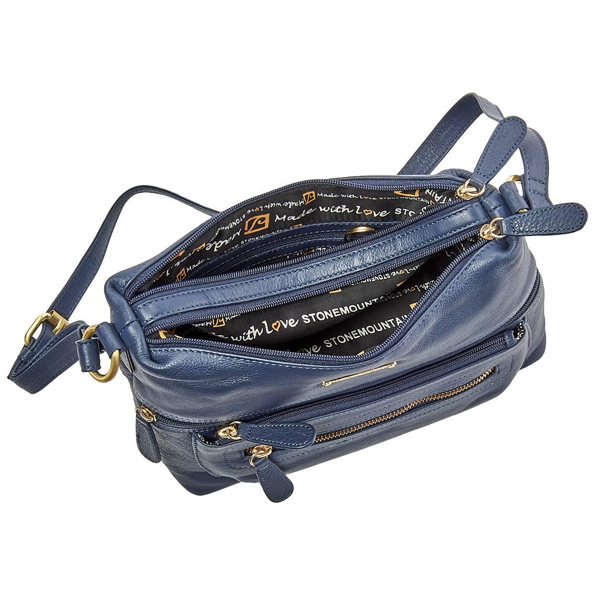 STONE  バッグ青 Stone Mountain Montauk Hobo - Boscov's