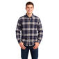 Young Mens Architect(R) Jean Co. Flannel Shirt - Navy/Brown - image 1