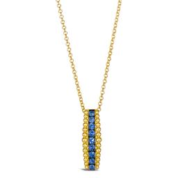 Le Vian(R) Honey Gold(tm) Blueberry Sapphire(tm) Pendant Necklace
