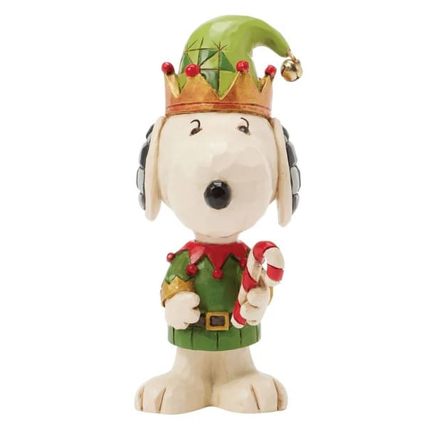 Jim Shore Snoopy Christmas Elf