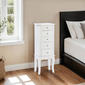 Linon Home Decor Jasmine White Jewelry Armoire - image 13