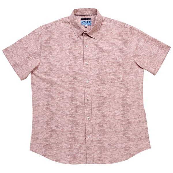Young Mens VSTR Marled Heather Button Down Shirt - image 