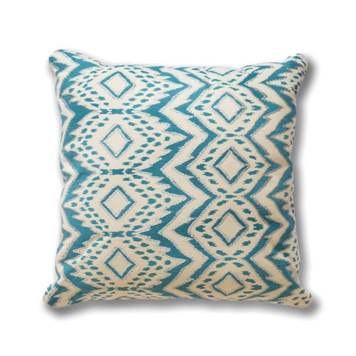 Santorini Geometric Décor Pillow - 18x18