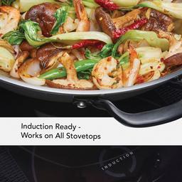 KitchenAid® 15in. 5-Ply Clad Stainless Steel Wok