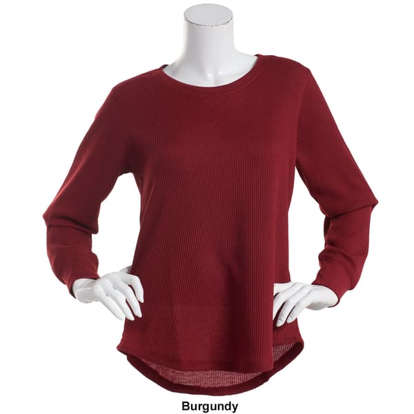 Womens Starting Point Long Sleeve Thermal Crew - Boscov's