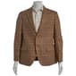 Mens Nautica Tan Plaid Suit Jacket - image 2