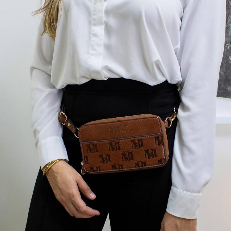 Badgley Mischka Madalyn Vegan Leather Pouch Belt Bag