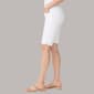 Womens Gloria Vanderbilt Amanda Pull On Solid Bermuda Shorts - image 3