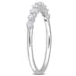 Platinum Plated 1/3ctw. Lab Grown Diamond Ring - image 2