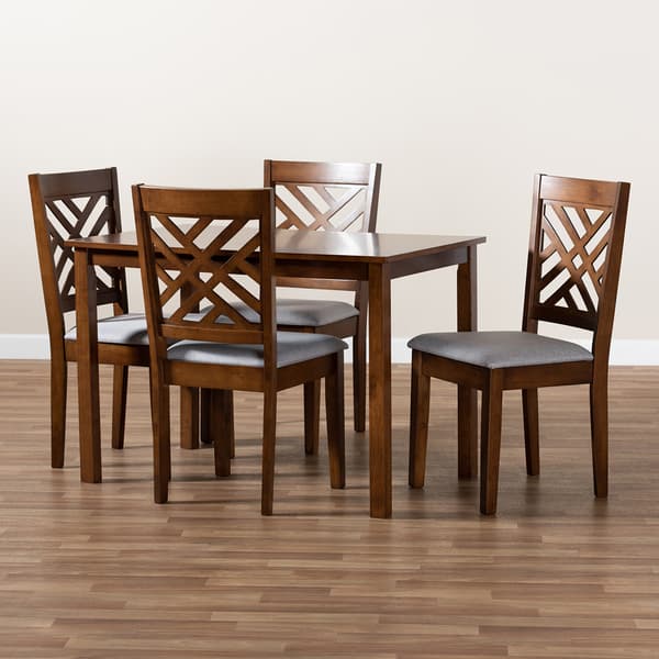 Baxton Studio Caron 5 Piece Dining Set