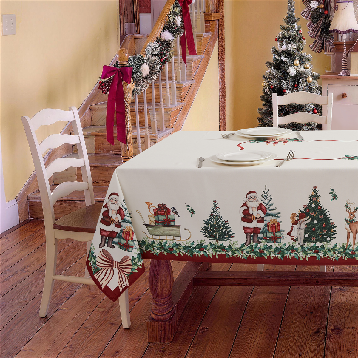 Avanti Heirloom Noel Tablecloth