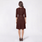 Womens Harper 241 3/4 Sleeve Zip Back Belted Crepe Sheath Dress - image 3