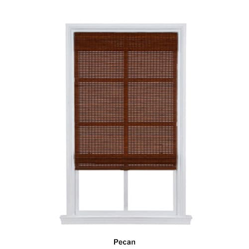 Cordless Bamboo Woven Roman Shade