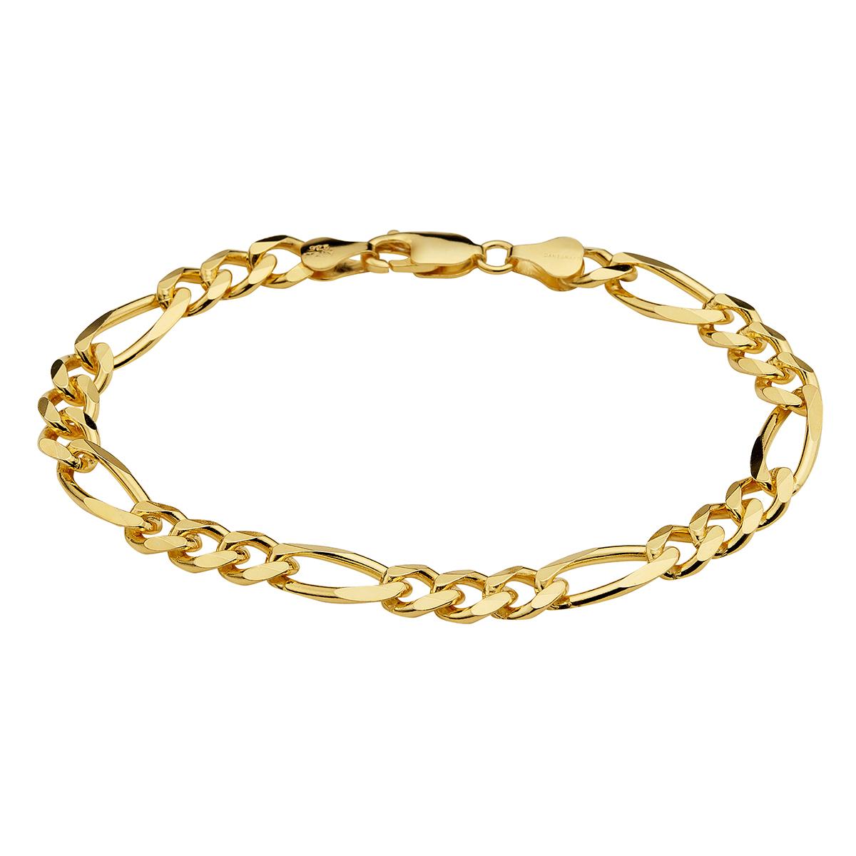 Gold Classics™ Gold over Sterling Silver Figaro Chain...