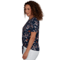 Petite Emaline Key Items Short Sleeve Tie Hem Butterfly Blouse - image 4