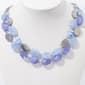Ashley Cooper(tm) 2 Row Layered Light Blue Beaded Necklace - image 1