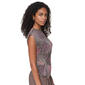 Womens DKNY Sleeveless Diamond Dot Twist Front Blouse - image 3