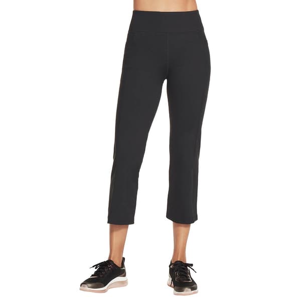 Womens Skechers GO WALK Lite Crop Pants